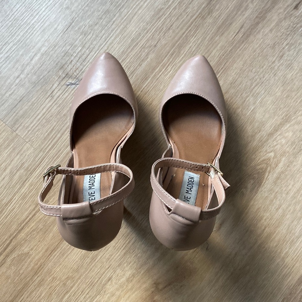 Nude Steve Madden Heels